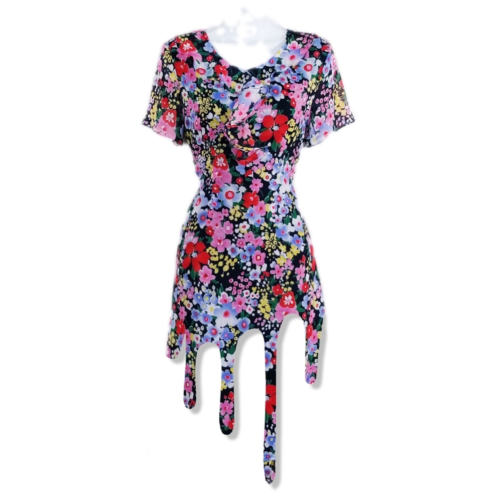 Floral Bell Sleeve Dress